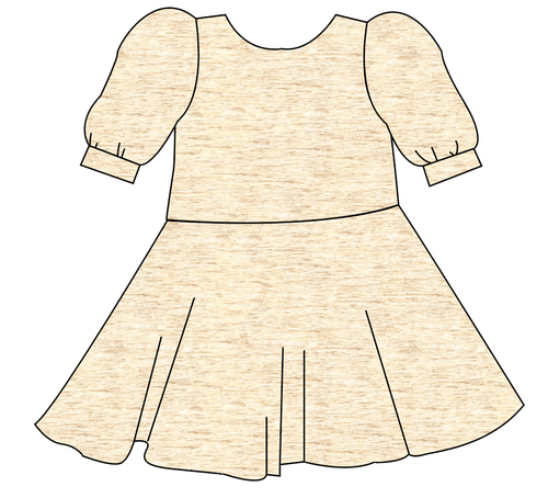 Simply Solids Prairie Dress