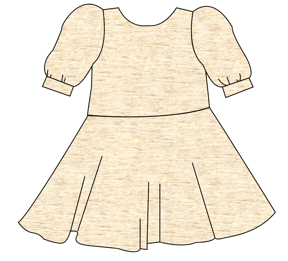Simply Solids Prairie Dress