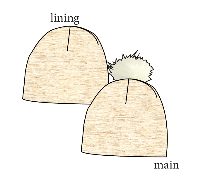 Simply Solids Slouchy Beanie (Reversible!)