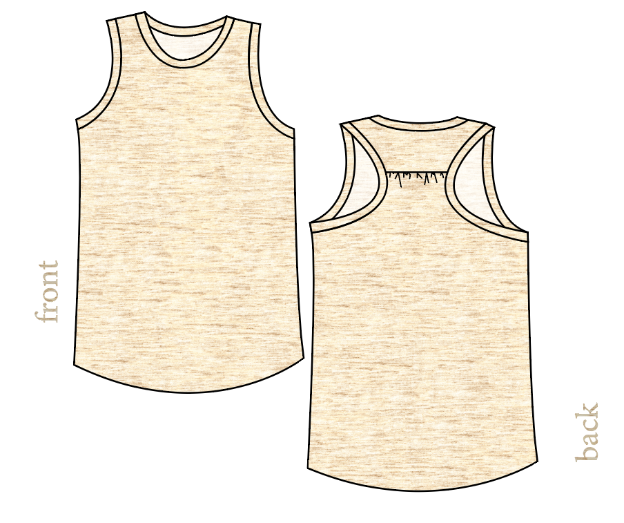 Simply Solids Summer Tank