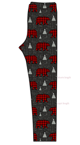 Buffalo Bears Basic Leggings