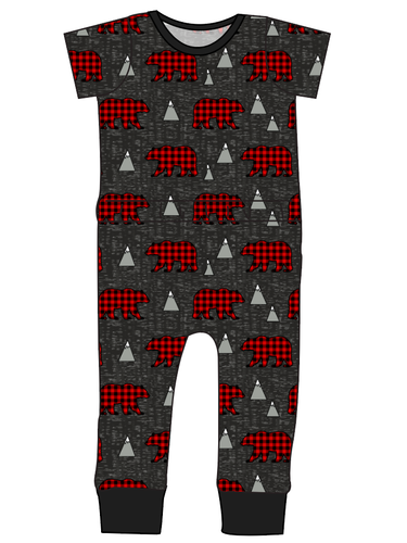 Buffalo Bears Bennett Pants and Shorts Length T-Shirt Romper