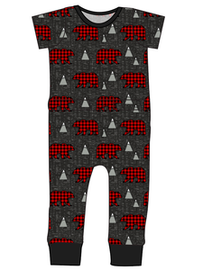Buffalo Bears Bennett Pants and Shorts Length T-Shirt Romper