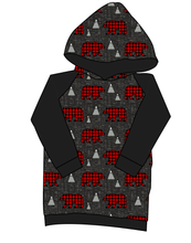Load image into Gallery viewer, Buffalo Bears Classic Hoodie (or Crewneck)