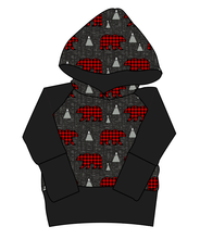 Load image into Gallery viewer, Buffalo Bears Grow With Me Hoodie (or Crewneck)