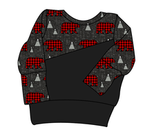 Load image into Gallery viewer, Buffalo Bears Grow With Me Hoodie (or Crewneck)