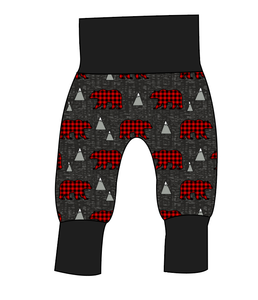 Buffalo Bears Grow With Me Pants And Shorts