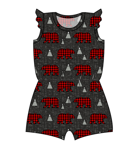 Buffalo Bears Ivy Summer Romper
