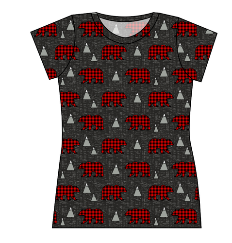 Buffalo Bears Ladies' Basic Tee