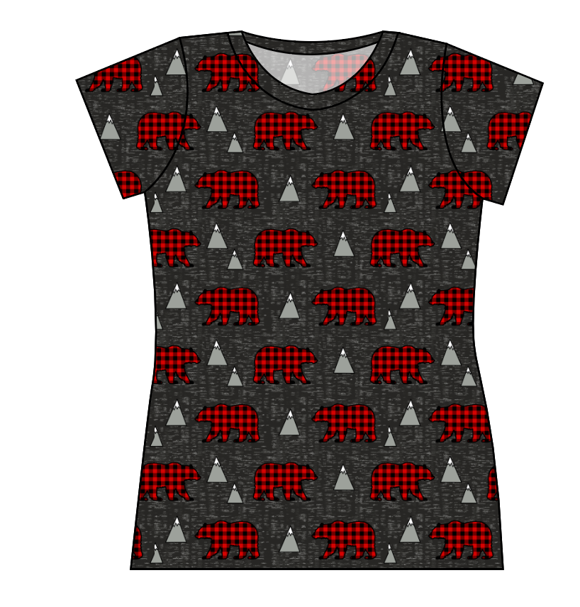 Buffalo Bears Ladies' Basic Tee