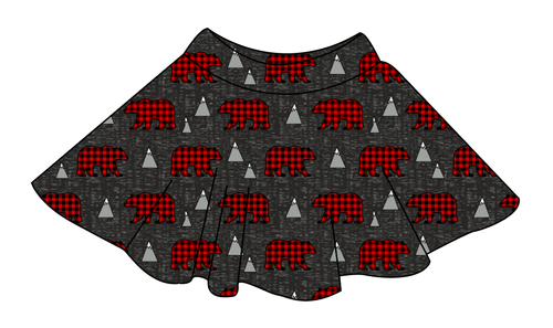 Buffalo Bears Ladies' Circle Skirt