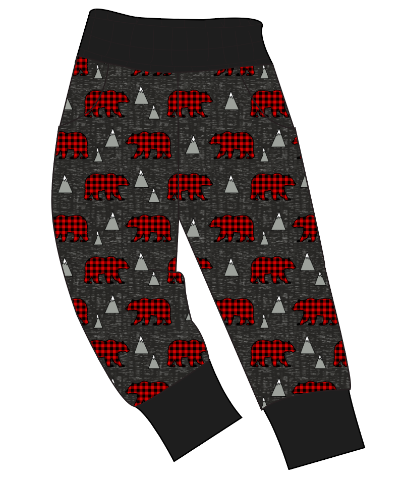 Buffalo Bears Mens' Joggers and Jogger Shorts