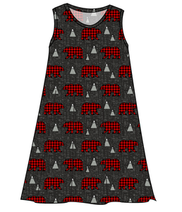 Buffalo Bears Ladies' Swing Dress