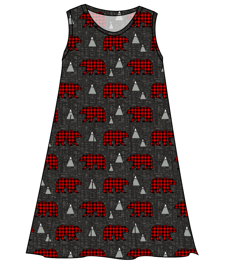 Buffalo Bears Ladies' Swing Dress
