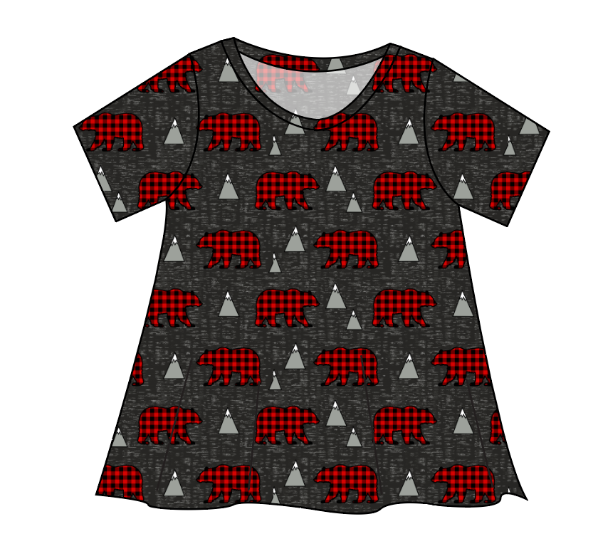 Buffalo Bears Ladies' Swing Tee