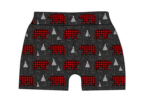 Buffalo Bears Mens' Boxer Briefs