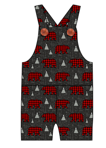 Buffalo Bears Overalls and Shortalls