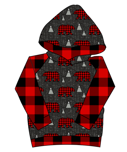 Buffalo Bears Classic Hoodie (or Crewneck)