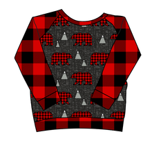 Load image into Gallery viewer, Buffalo Bears Classic Hoodie (or Crewneck)