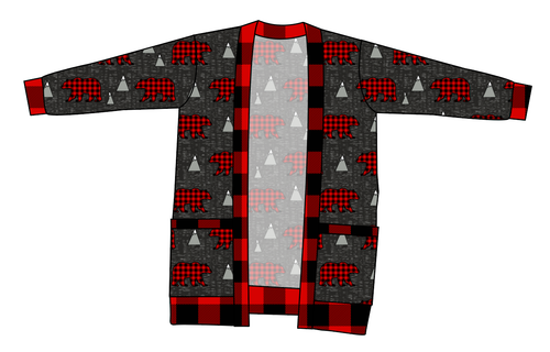 Buffalo Bears Ladies' Grandpa Cardigan