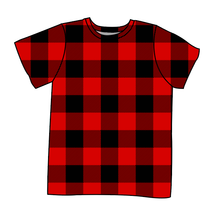 Load image into Gallery viewer, Buffalo Plaid Basic Tee and Tank