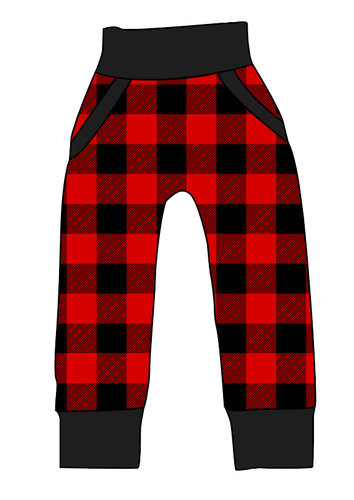 Buffalo Plaid Beanpole Pants And Shorts