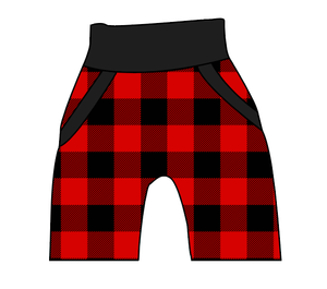Buffalo Plaid Beanpole Pants And Shorts