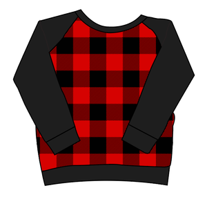 Buffalo Plaid Classic Hoodie (or Crewneck)