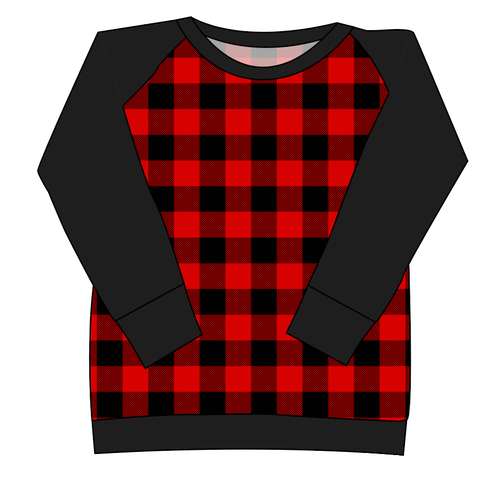 Buffalo Plaid Ladies' Classic Crewneck