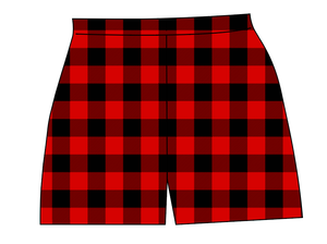 Buffalo Plaid Ladies' Lounge Shorts