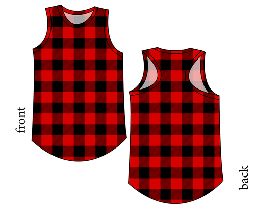 Buffalo Plaid Ladies' Summer Tank