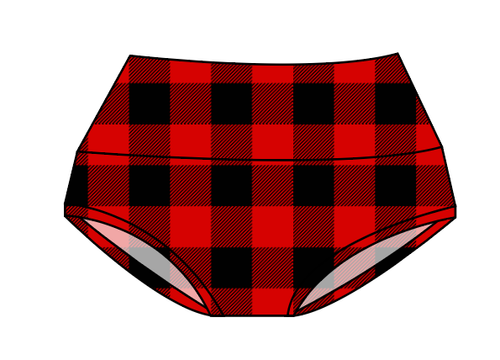 Buffalo Plaid Ladies' Underwear