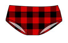 Load image into Gallery viewer, Buffalo Plaid Ladies&#39; Underwear