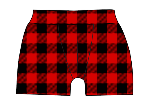 Buffalo Plaid Mens' Boxer Briefs