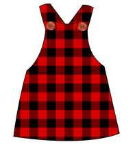 Load image into Gallery viewer, Buffalo Plaid Skirt-Alls
