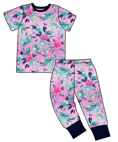 Cupcake Greenery Basic Loungewear Set