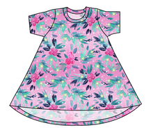Load image into Gallery viewer, Cupcake Greenery Basic T-Shirt Dress