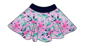 Cupcake Greenery Circle Skirt