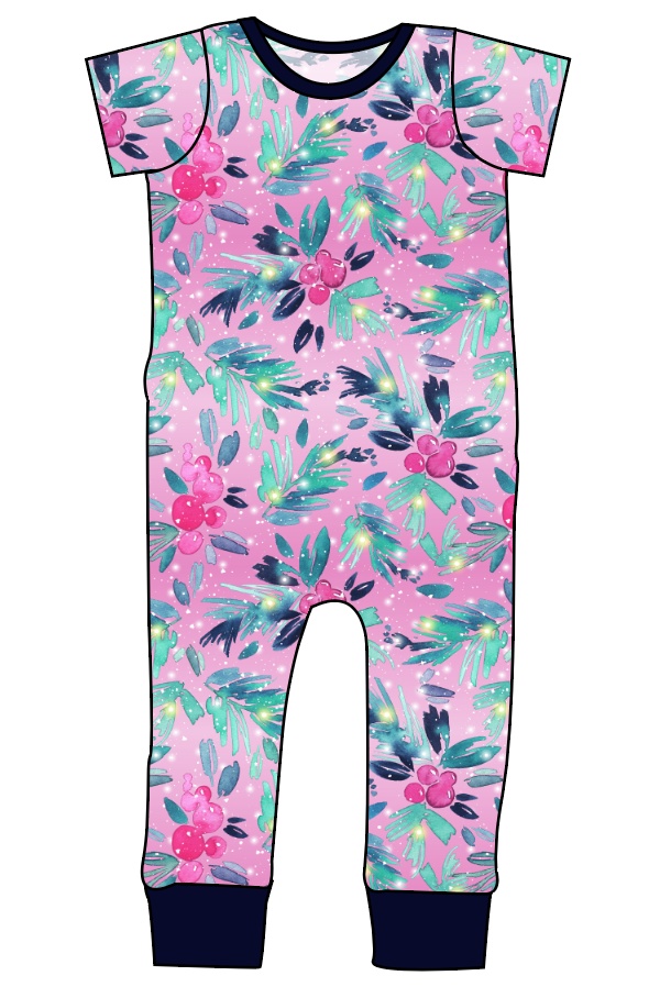 Cupcake Greenery Emmett Pants And Shorts T-Shirt Romper