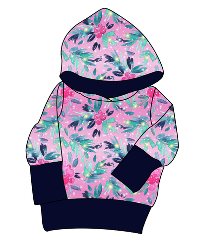 Cupcake Greenery Grow With Me Hoodie (or Crewneck)