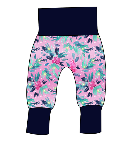 Cupcake Greenery Grow With Me Pants And Shorts