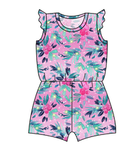Load image into Gallery viewer, Cupcake Greenery Ivy Summer Romper