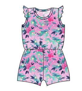 Cupcake Greenery Ivy Summer Romper