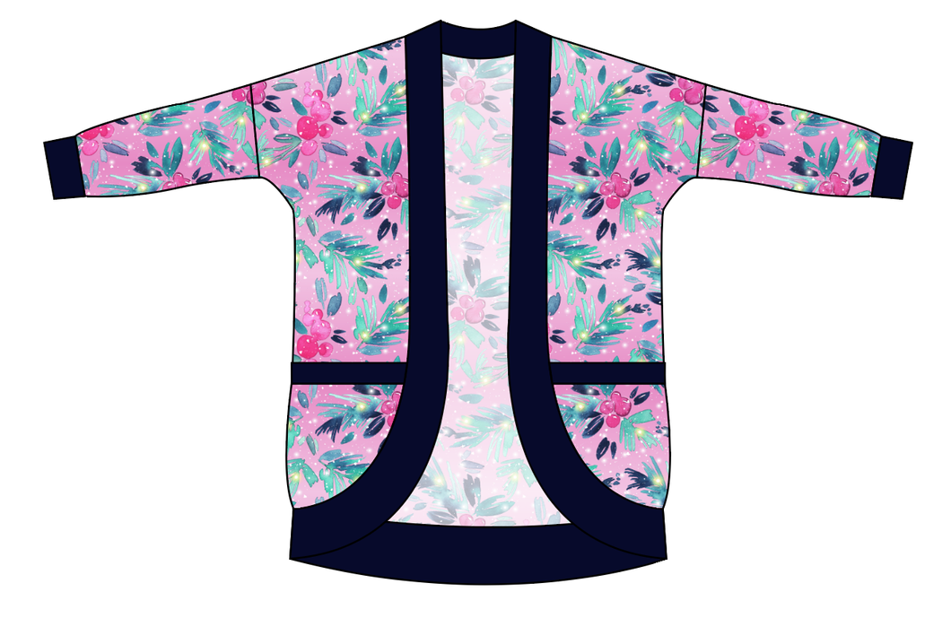 Cupcake Greenery Ladies' Cocoon Cardigan