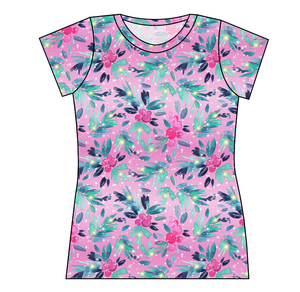Cupcake Greenery Ladies' Basic Tee