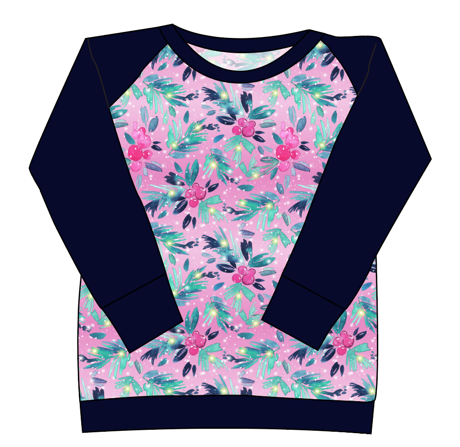 Cupcake Greenery Ladies' Classic Crewneck