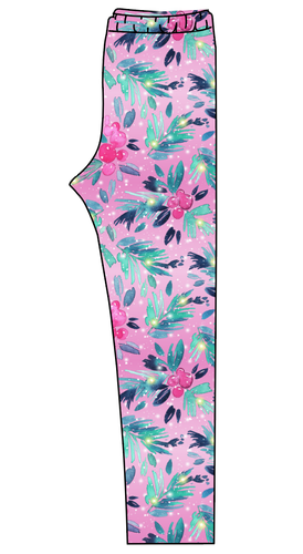 Cupcake Greenery Ladies' Lounge Leggings