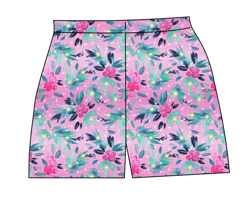 Cupcake Greenery Ladies' Lounge Shorts