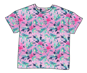 Cupcake Greenery Ladies' Oversized Tee