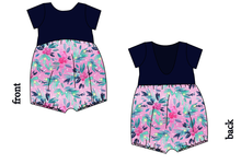 Load image into Gallery viewer, Cupcake Greenery Low Back Romper and Bubble Romper